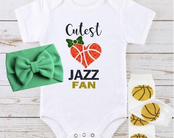 utah jazz baby clothes