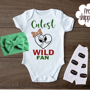 Outerstuff Minnesota Wild Five on Three Baby Onesie 3-Pack - Infant