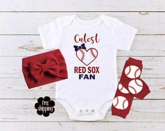 Cutest baseball fan baby bodysuit, Boston baseball, Baseball baby gift, Boston baby, baby shower gift