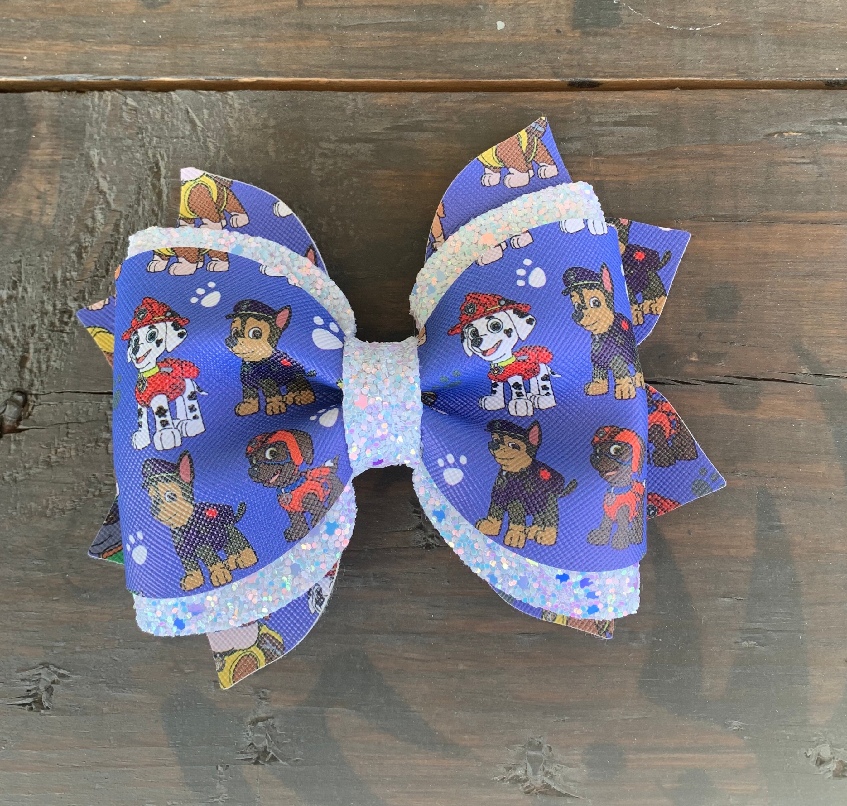 Cute dog hair bow girls hair bow Etsy