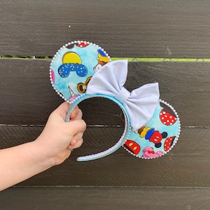 Snack inspired Mouse ears, park ears, Mouse headband, snack ears