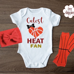 Official Baby Miami Heat Gear, Toddler, Heat Newborn Basketball