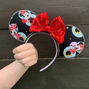 Mouse inspired headband, park ears, Mouse headband