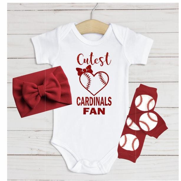  VF St. Louis Cardinals Stitches Infant Creeper