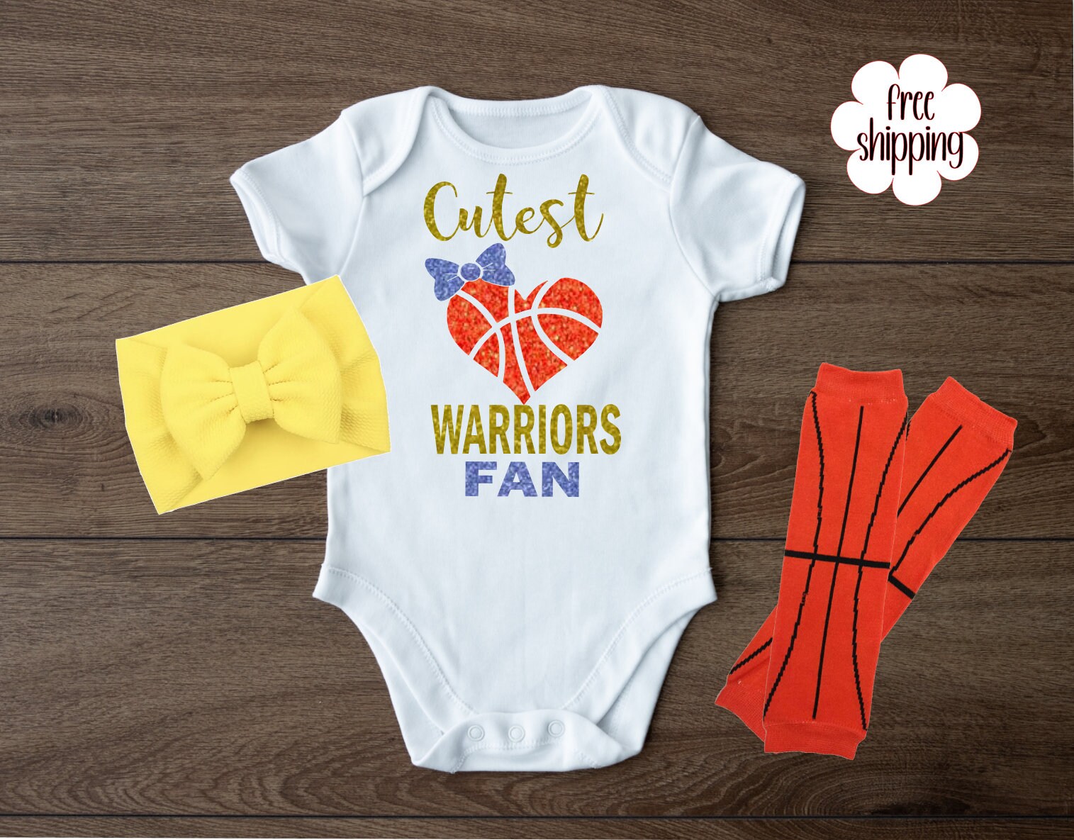 Warriors baby cheap clothes