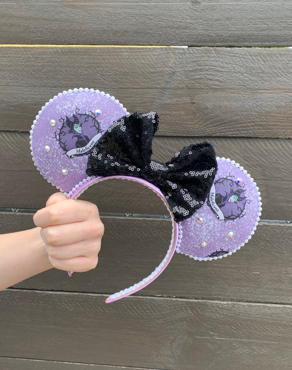 Villain Inspired Mouse Ears, Villain Ears, Mouse Headband  display picture 3
