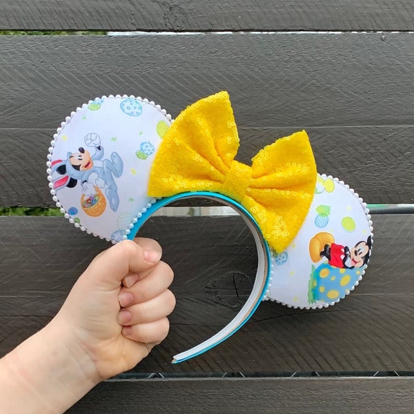 Easter mouse ears, park ears, Mouse headband