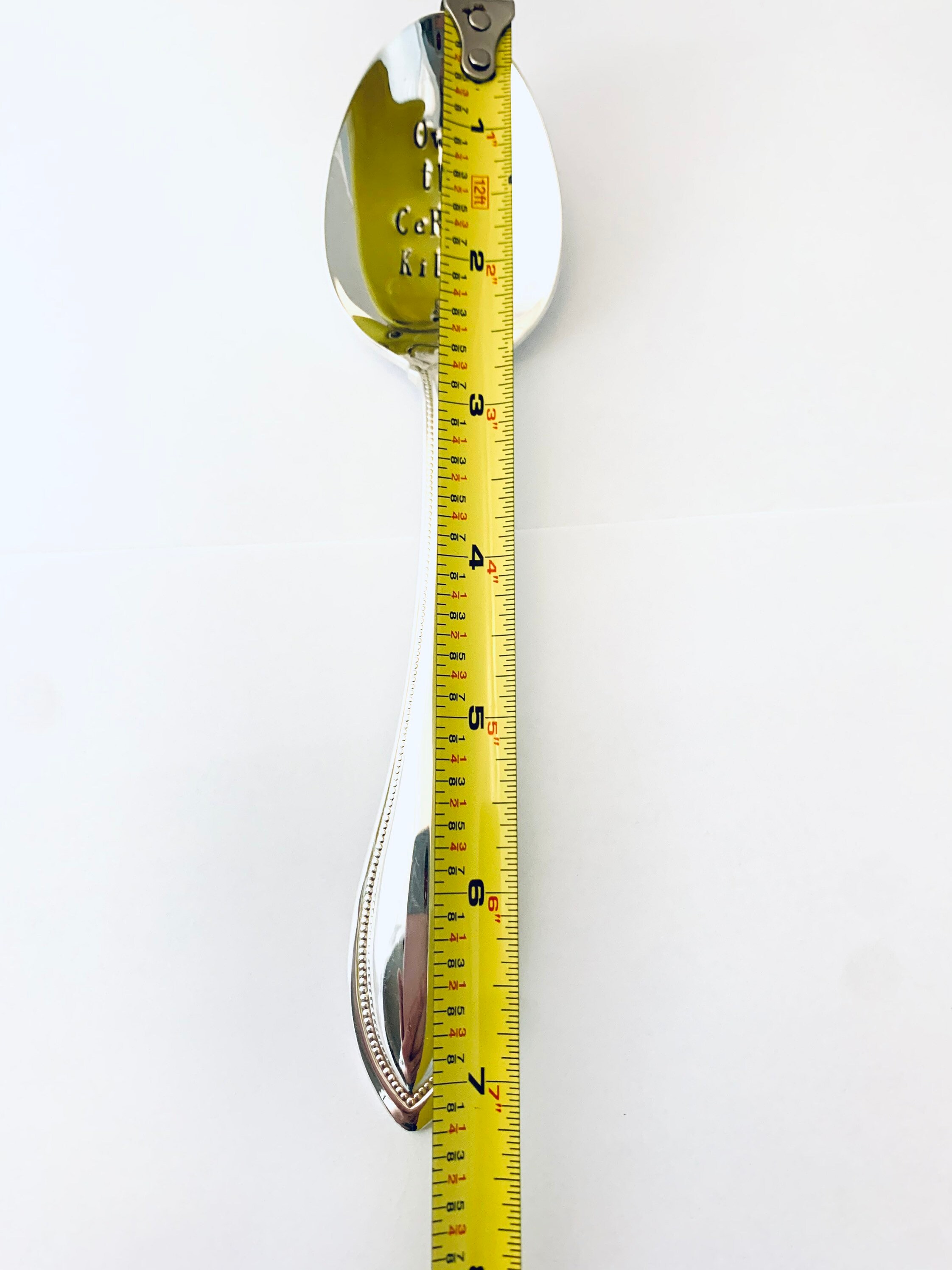 Custom cereal killer spoon Personalized cereal spoon Hand Etsy