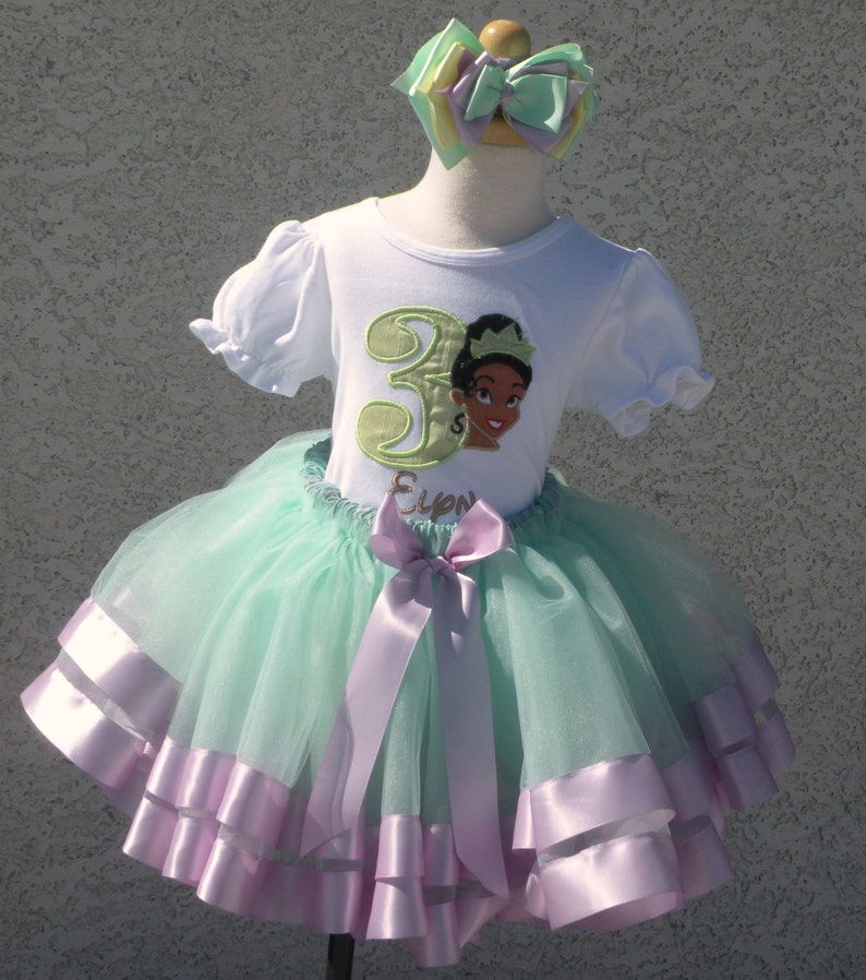 Tiana Dress Up Set Disney Princess Frog Birthday Party Supplies
