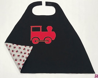 Toddler Size - Train Superhero Cape - Free Shipping in the USA