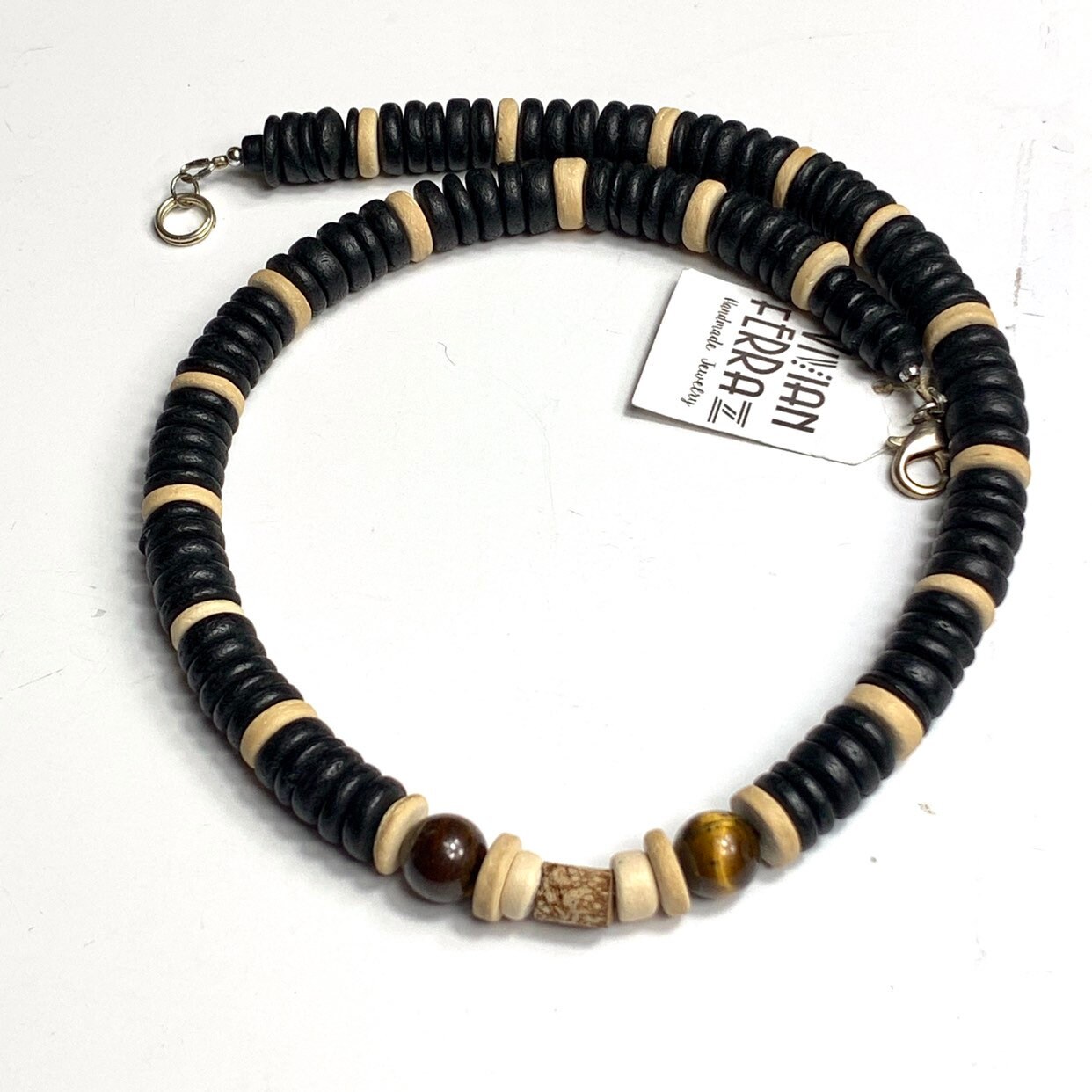 Beaded Necklace • Beach Style necklace • gemstone necklace • men's