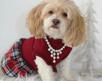 Pet jewelry Pearls Necklace