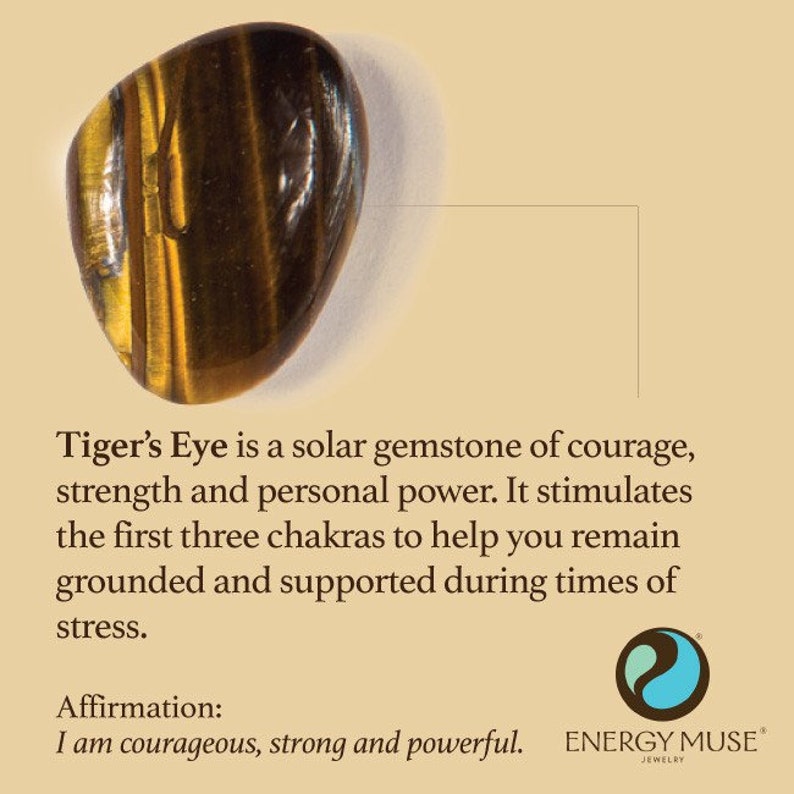 Tiger Eye Gemstone Anklet