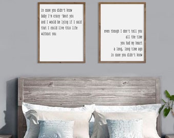 Bedroom Wall Decor Framed Signs I Wish I Met You Sooner So Etsy