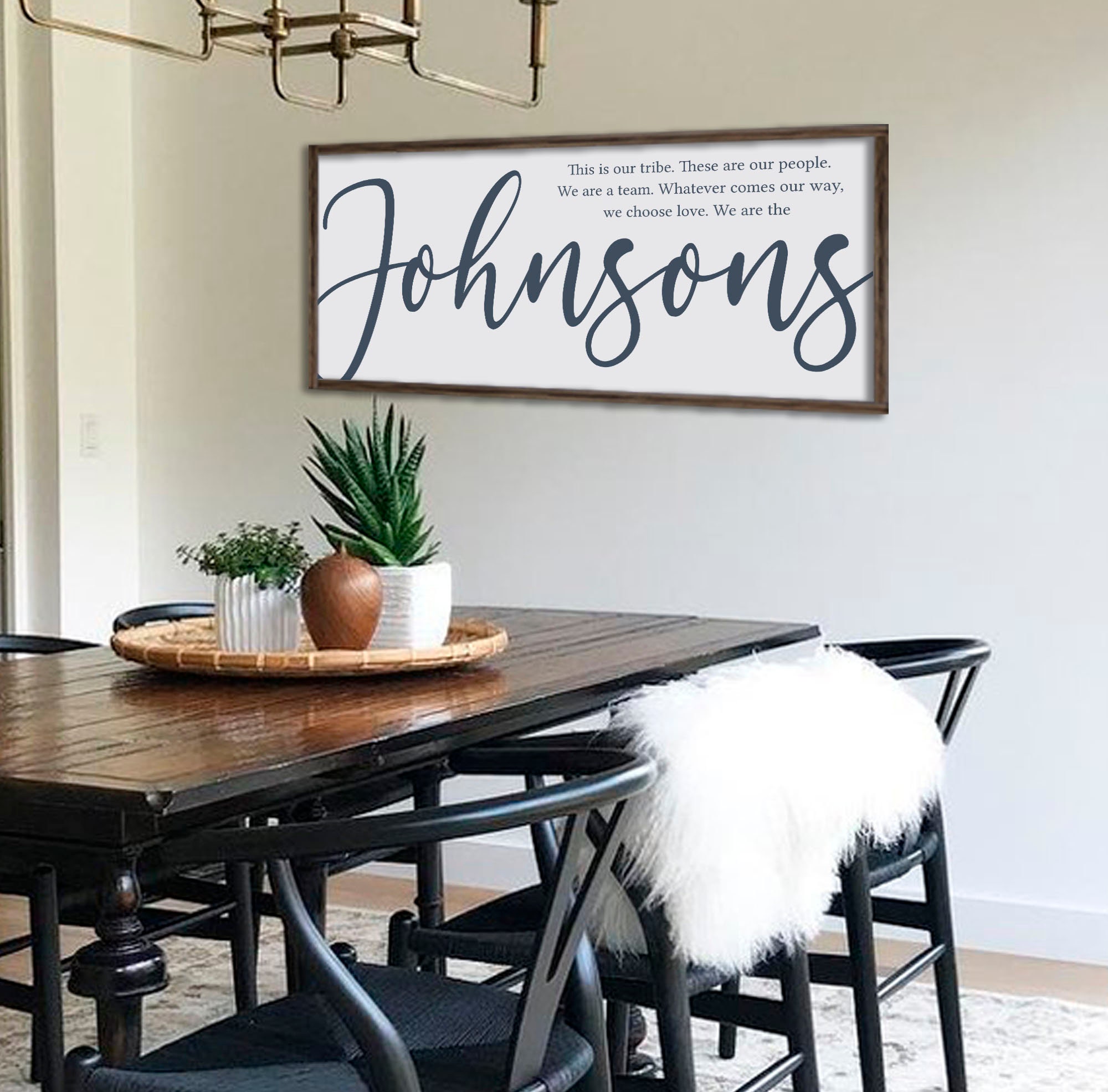last name sign | family name sign | our tribe sign | inspirational qu…