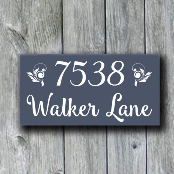 Lamp Post Address Etsy