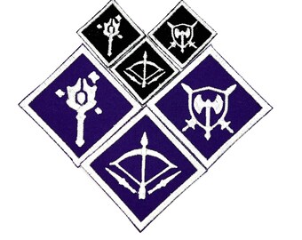 Dragon Age: The Veilguard-inspired Specialization Embroidered Patches