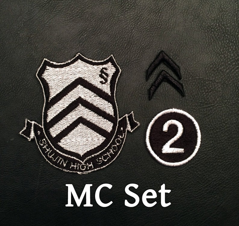 Persona Syujin High School Iron on Halloween Patch