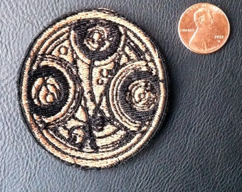 Doctor Who Time Lord Embroidered Patch