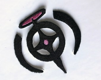 Dangan Ronpa V3 Miu Iruma Embroidered Cosplay Patches