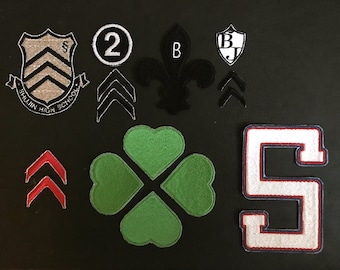 Persona 5 Shujin High Cosplay Patches