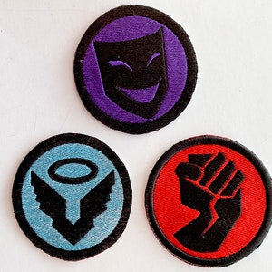 Dragon Age 2 Dialogue Wheel Embroidered Patches