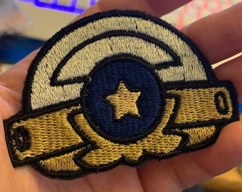 Sarazanmai Reo and Mabu Police Embroidered Cosplay Patches