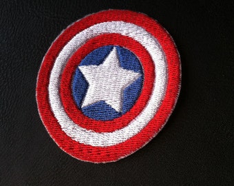 Captain America Embroidered Patch