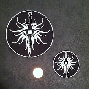 Dragon Age Inquisition "Inquisitor" and Seekers of Truth Heraldry/Insignia Embroidered Patch