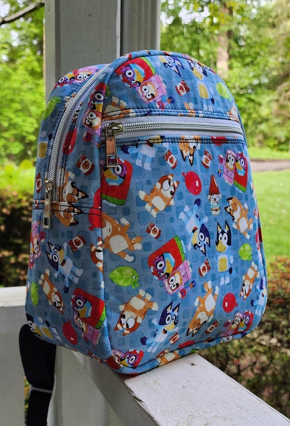 Mini Backpack/ Small Backpack / Kids Backpack / Preschool Backpack / Toddler  Backpack / Small Diaper Bag/ Day Bag / Bluey 