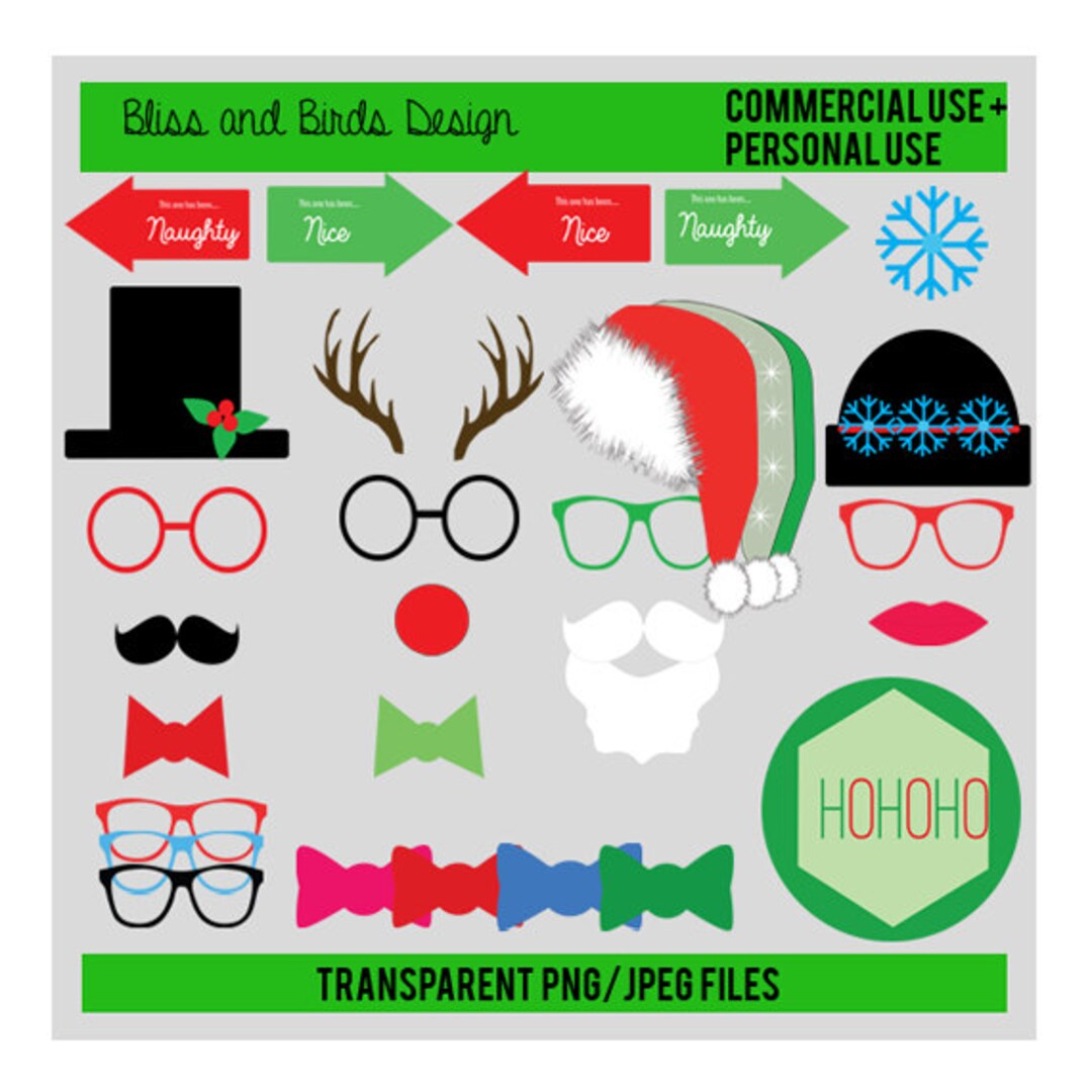 INSTANT DOWNLOAD Holiday Props / Christmas Props Digital - Etsy