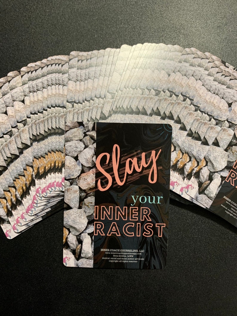 Slay Your Inner Racist Card Deck image 1