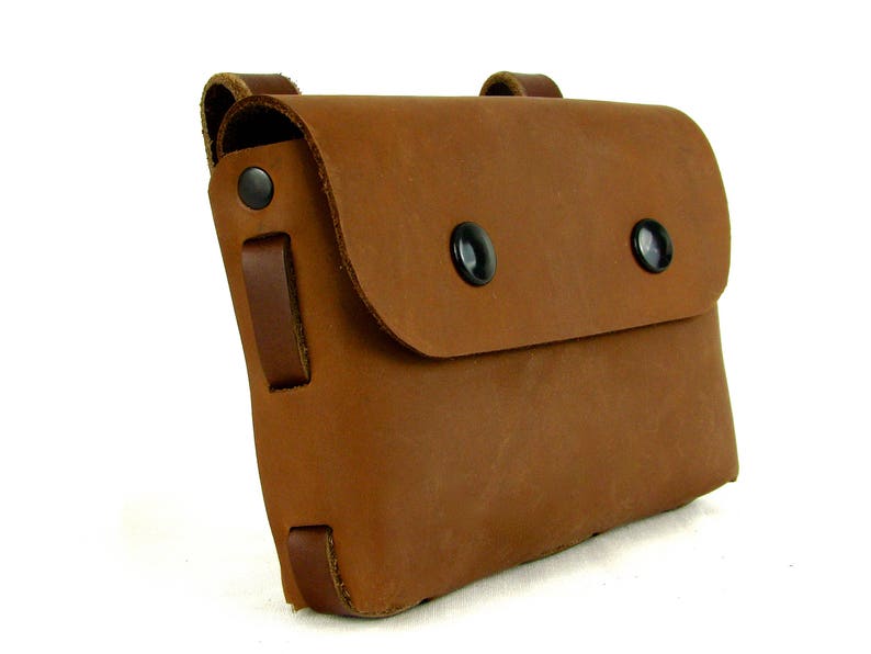 leather carrier bags
