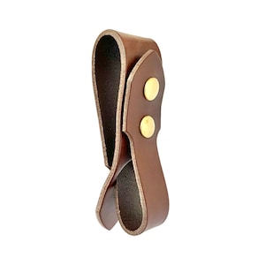 Brown Leather Tankard Strap, Beer Mug Holder for Renaissance Faire Ren Faire Costume, Men, Women