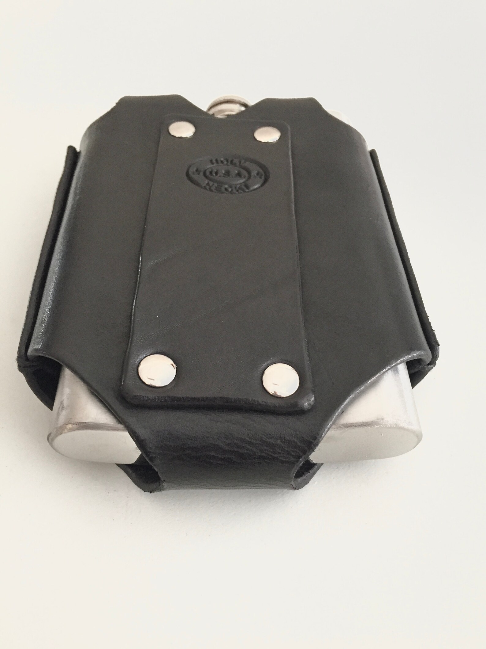 Flask Holster for Wide Leather Belt Scottish Festival Gear Etsy