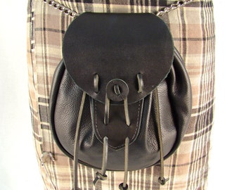 Rob Roy Leather Sporran: Kilt Belt Bag, Scottish Renaissance Festival Pouch