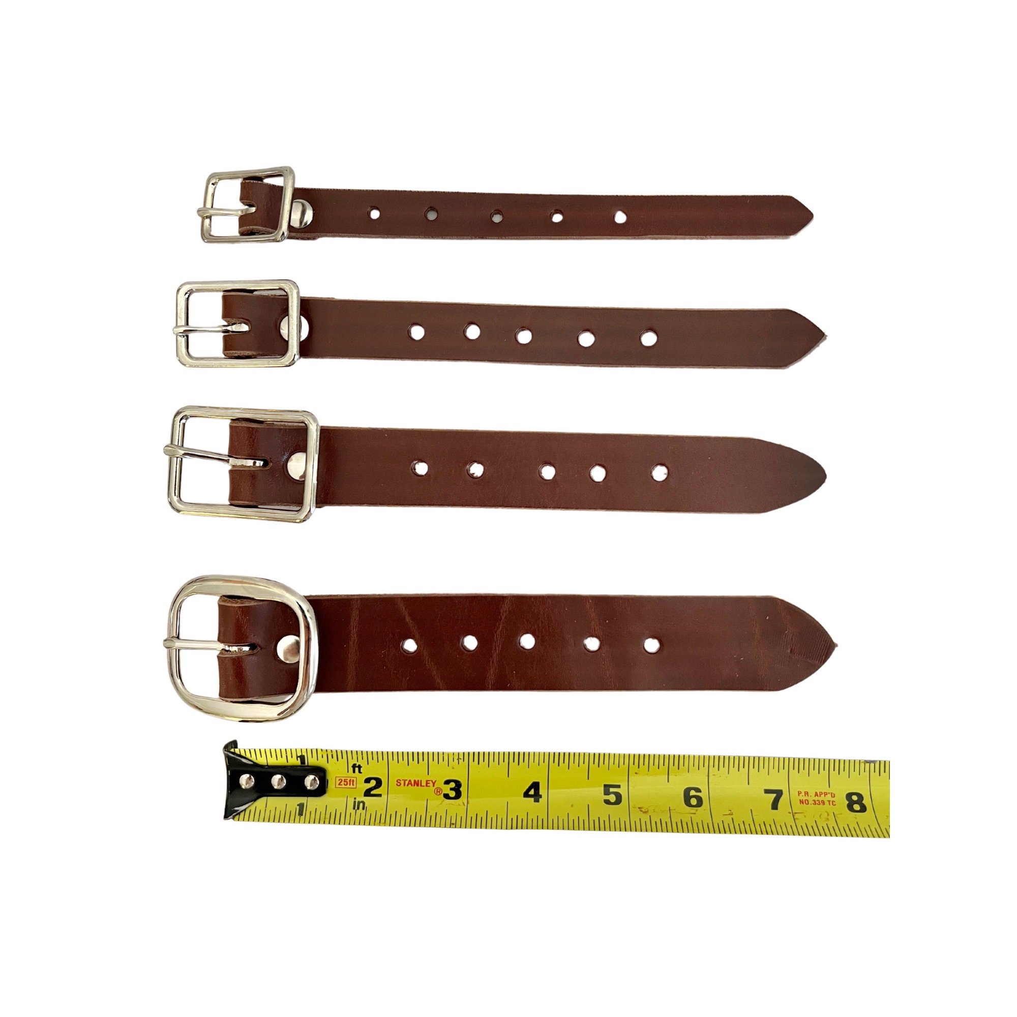Leather shop ankle straps