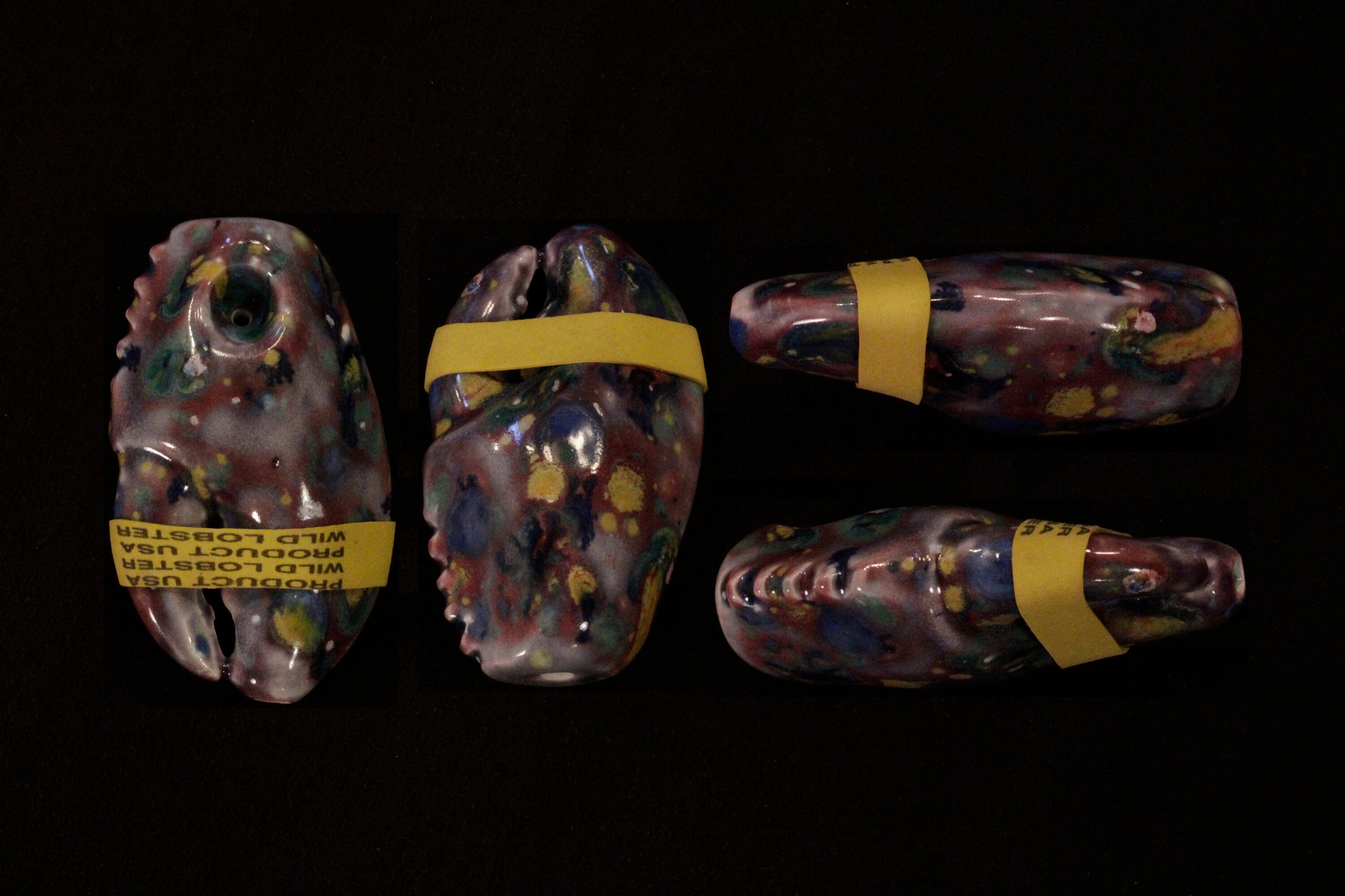 Lobster Claw Pipe NEW Variations Lobster Pipe Crab Pipe Etsy