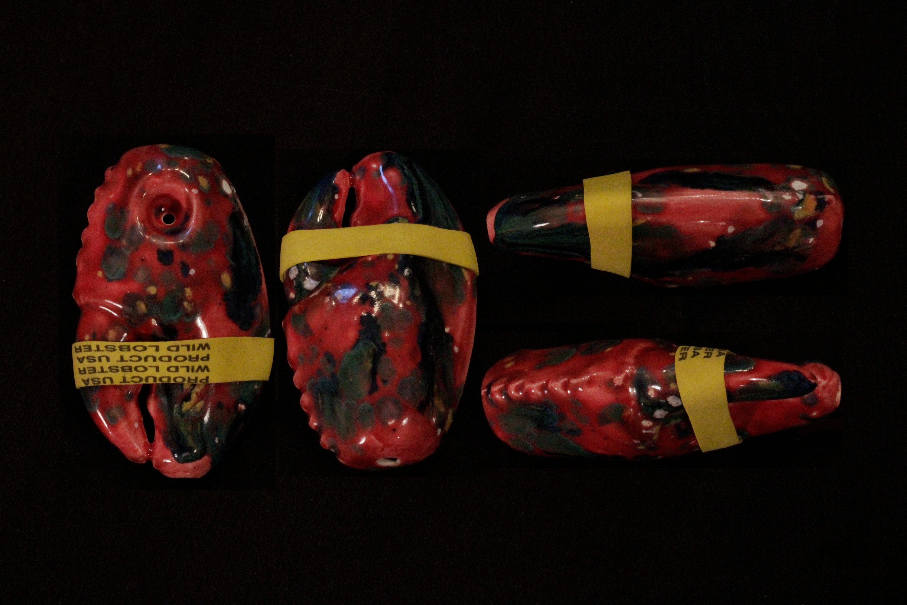 Lobster Claw Pipe NEW Variations Lobster Pipe Crab Pipe Etsy