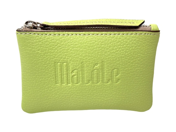 Pistachio Green Leather Coin Purse: Style, Comfort, and Quality from Ubrique