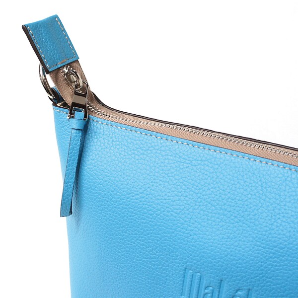 Light Blue Leather Etsy