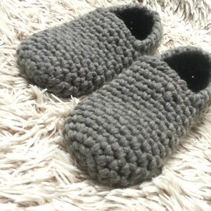 Wool Men slippers. Handmade. Gift for Men.