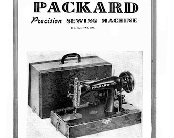 DOWNLOAD Packard Precision Sewing Machine Instruction Directions Manual Booklet Japanese 15 Clone HA-1