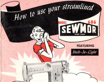 DOWNLOAD Sewmor 606 Sewing Machine Instruction Manual PDF