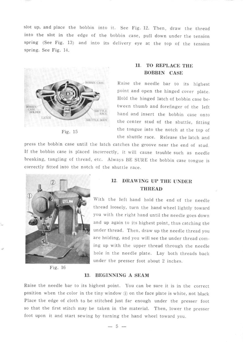 White Sewing Manuals Pdf Free