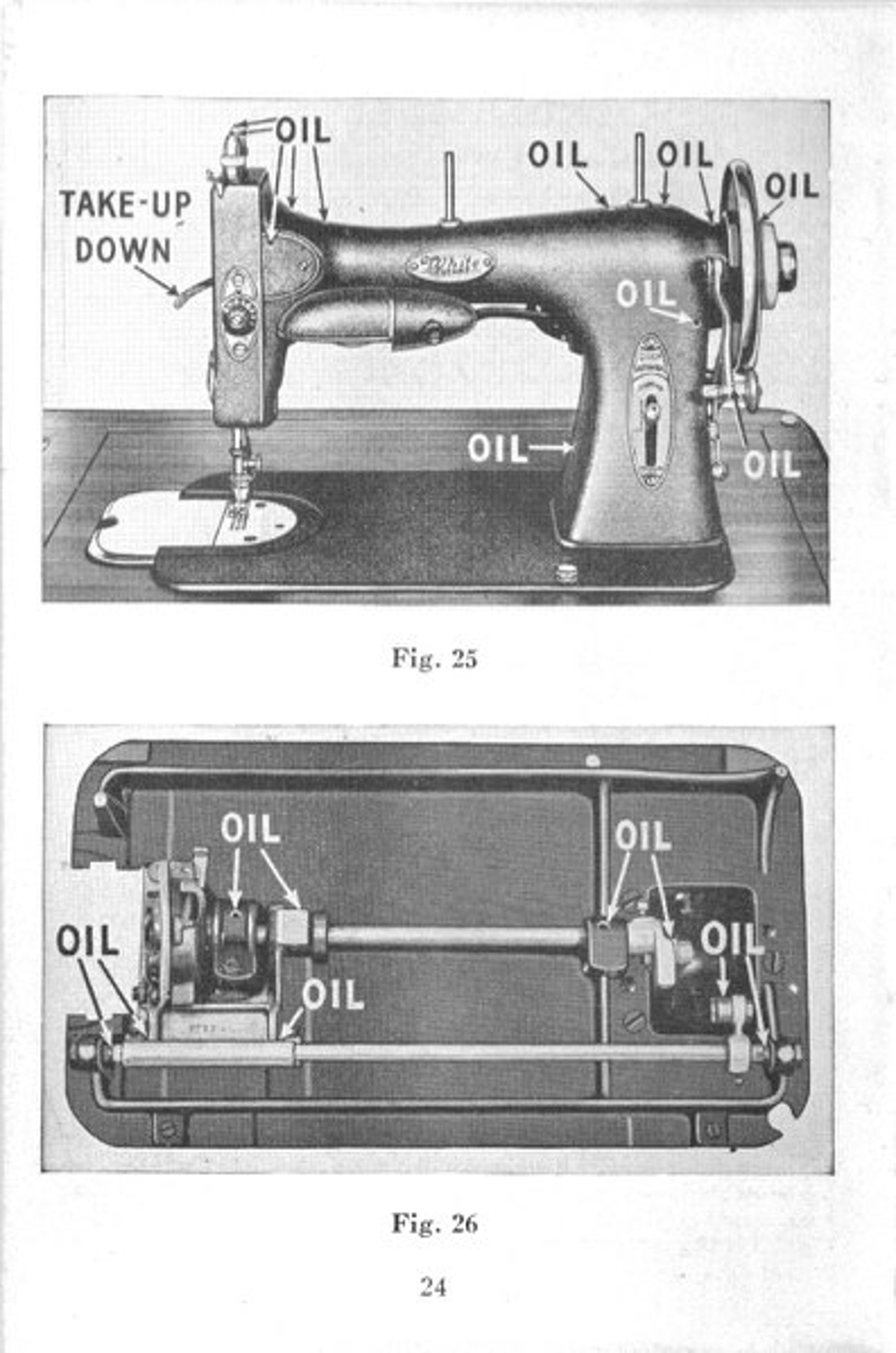 White Rotary Electric Model 43 and Model 41 Sewing Machine Etsy