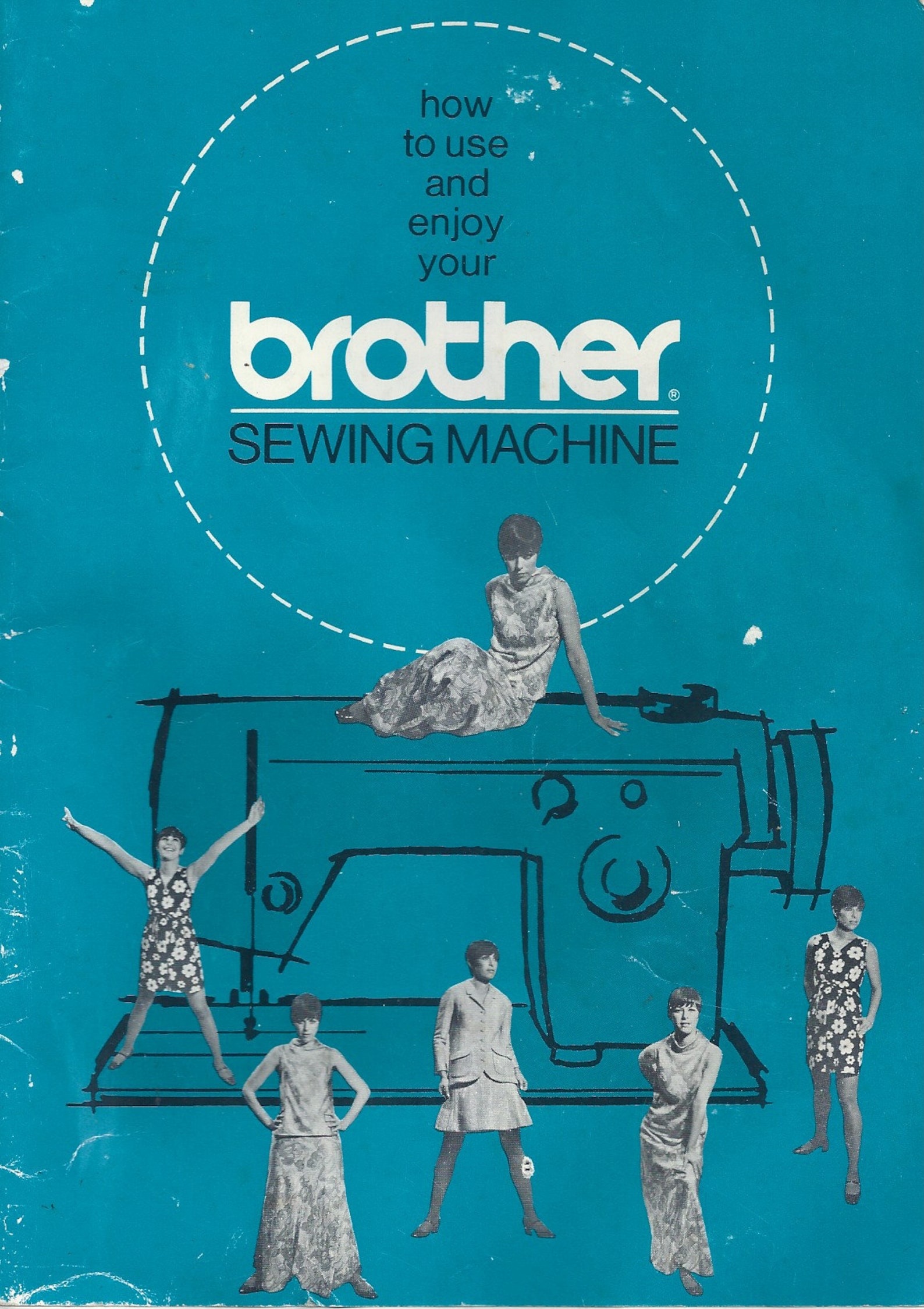 DOWNLOAD Brother Project 121 Model C Sewing Machine Manual Instruction ...