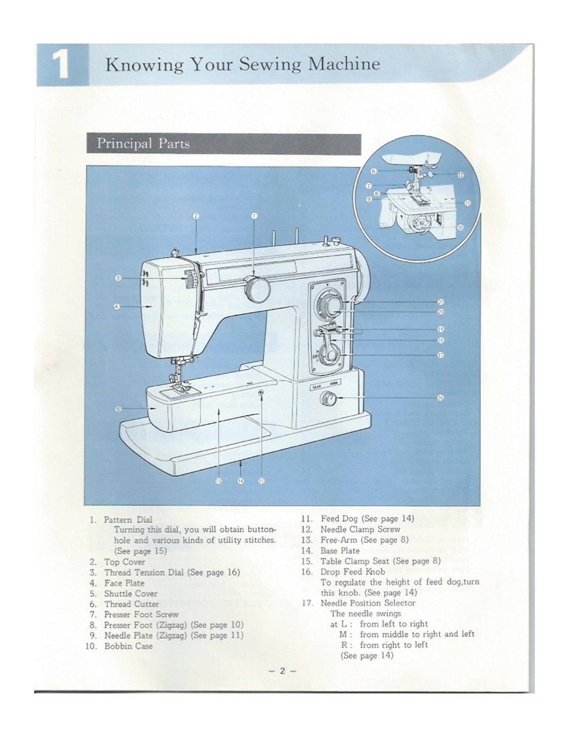DOWNLOAD Brother Galaxie 8015 Free Arm Sewing Machine Manual