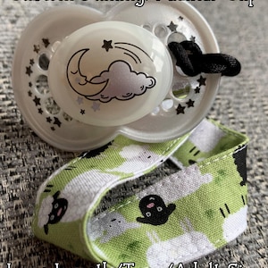 Custom LONG LENGTH/ADULT Pacifier Clips