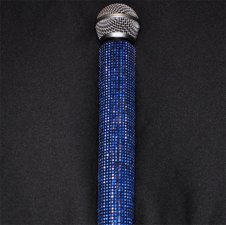 Wireless Rhinestud Bling Microphone Sleeves Mic Sleeve by Etsy UK